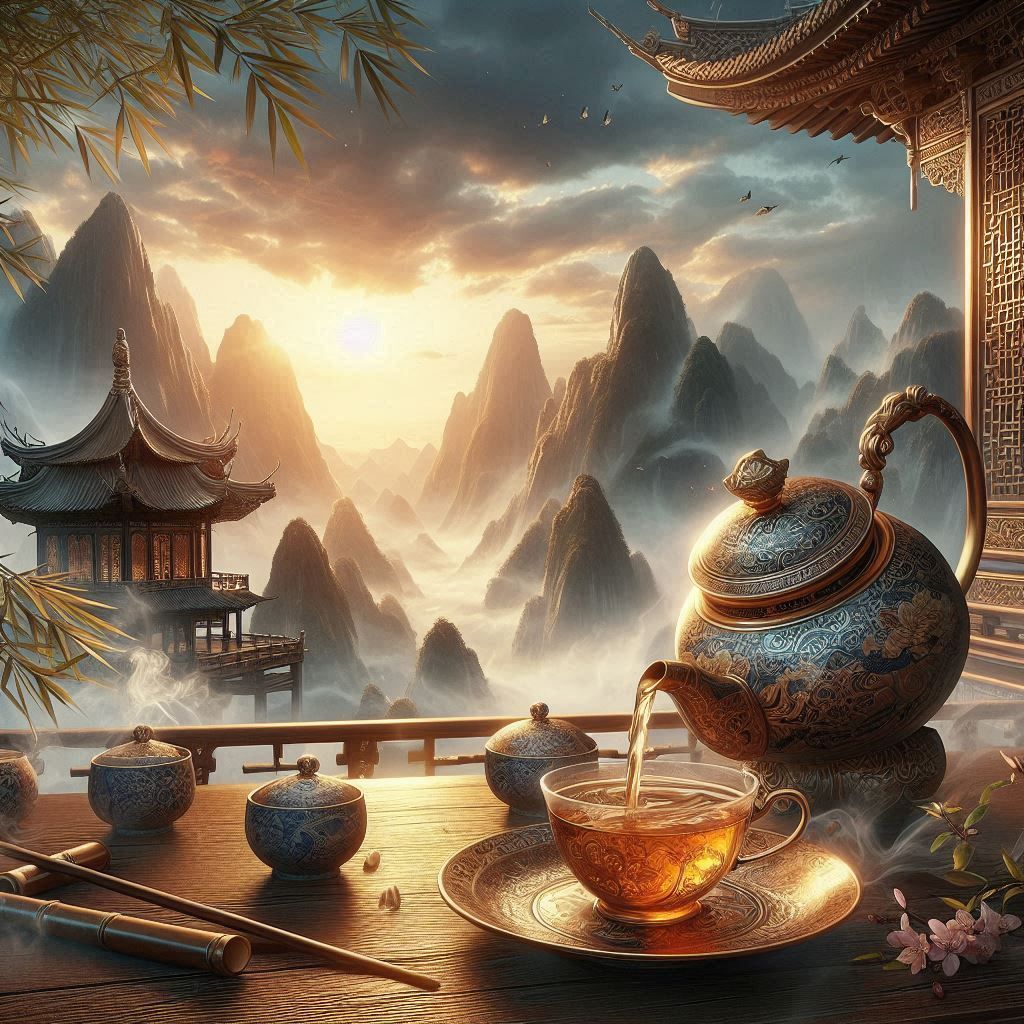 Morning tea 綠茶山烏龍