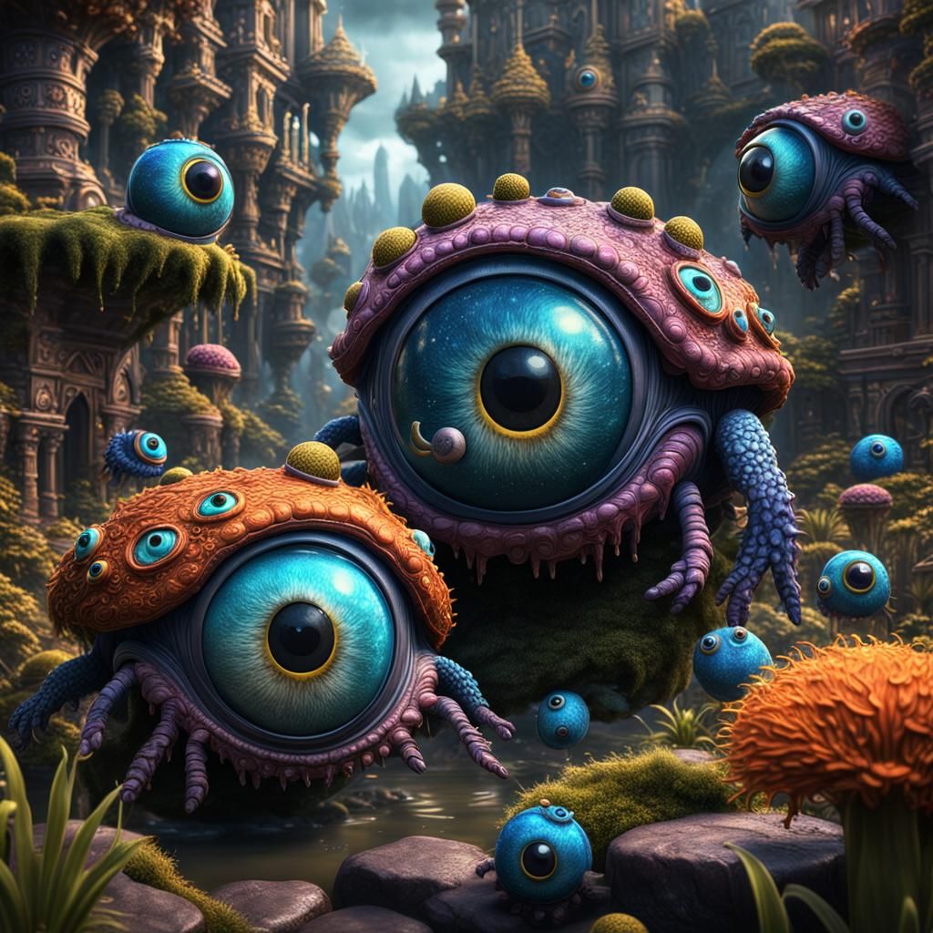 Googly eyes  by @Blackbird