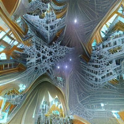 fractal hyperspace cathedral