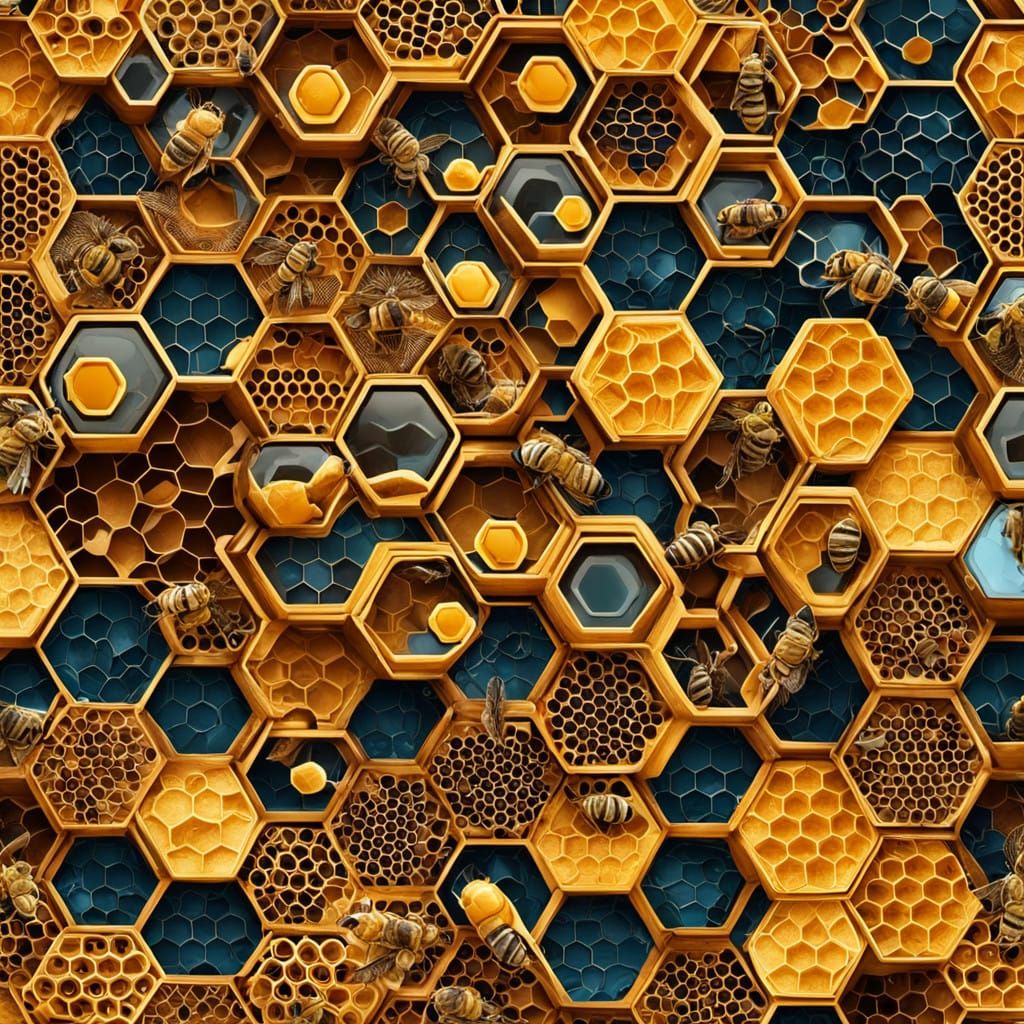 Honeycomb  by @Siyo