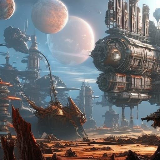 🚀we discovered a strange alien planet !🌌  by @Vattende