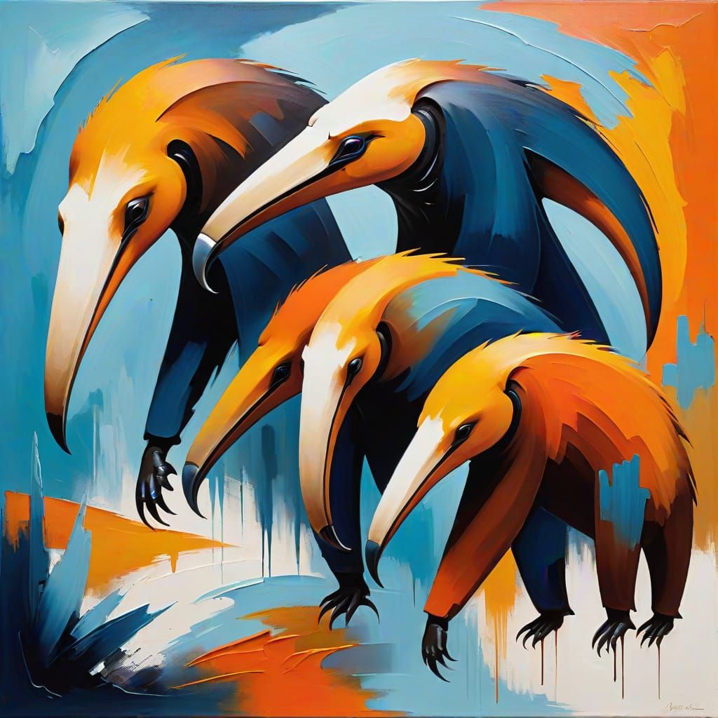 The Herd of Anteaters.