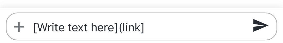 How to create a hyperlink in chats on NightCafe