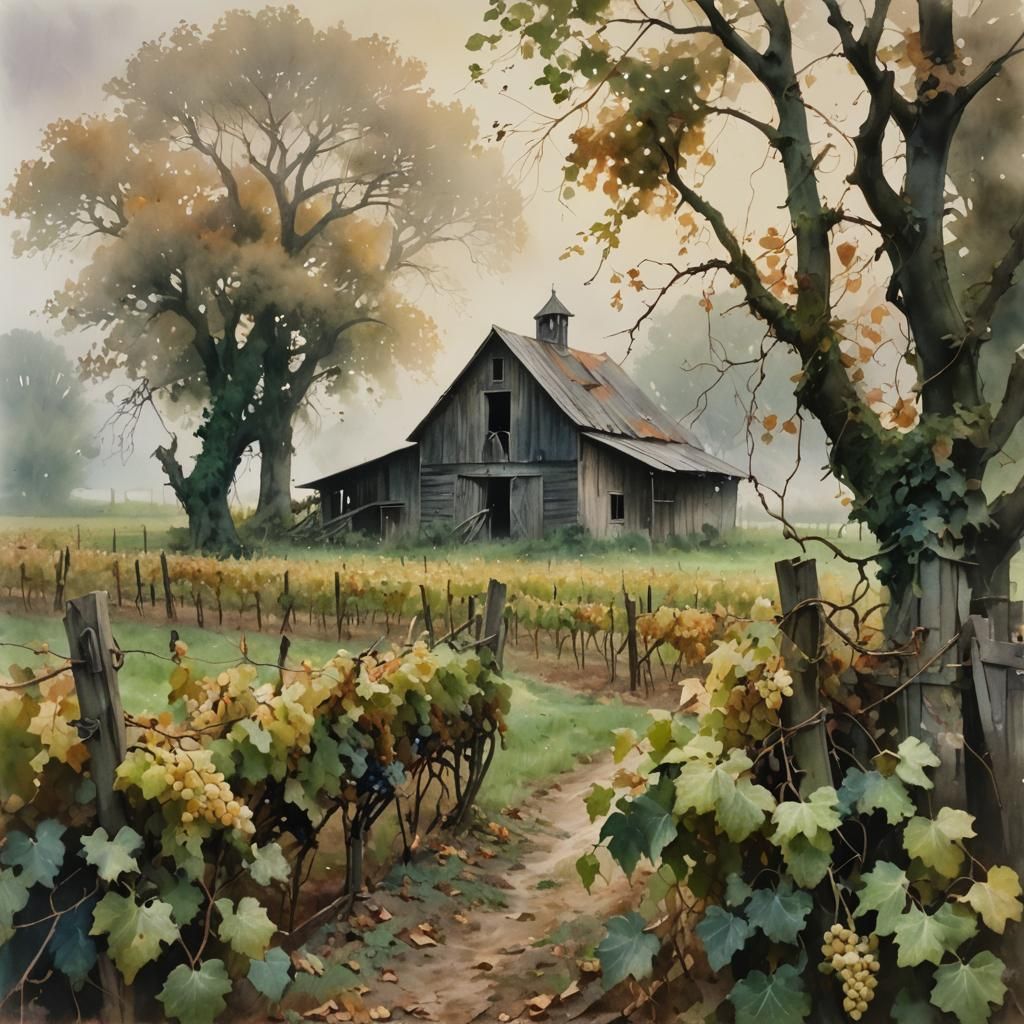 Abandoned vinyard 
