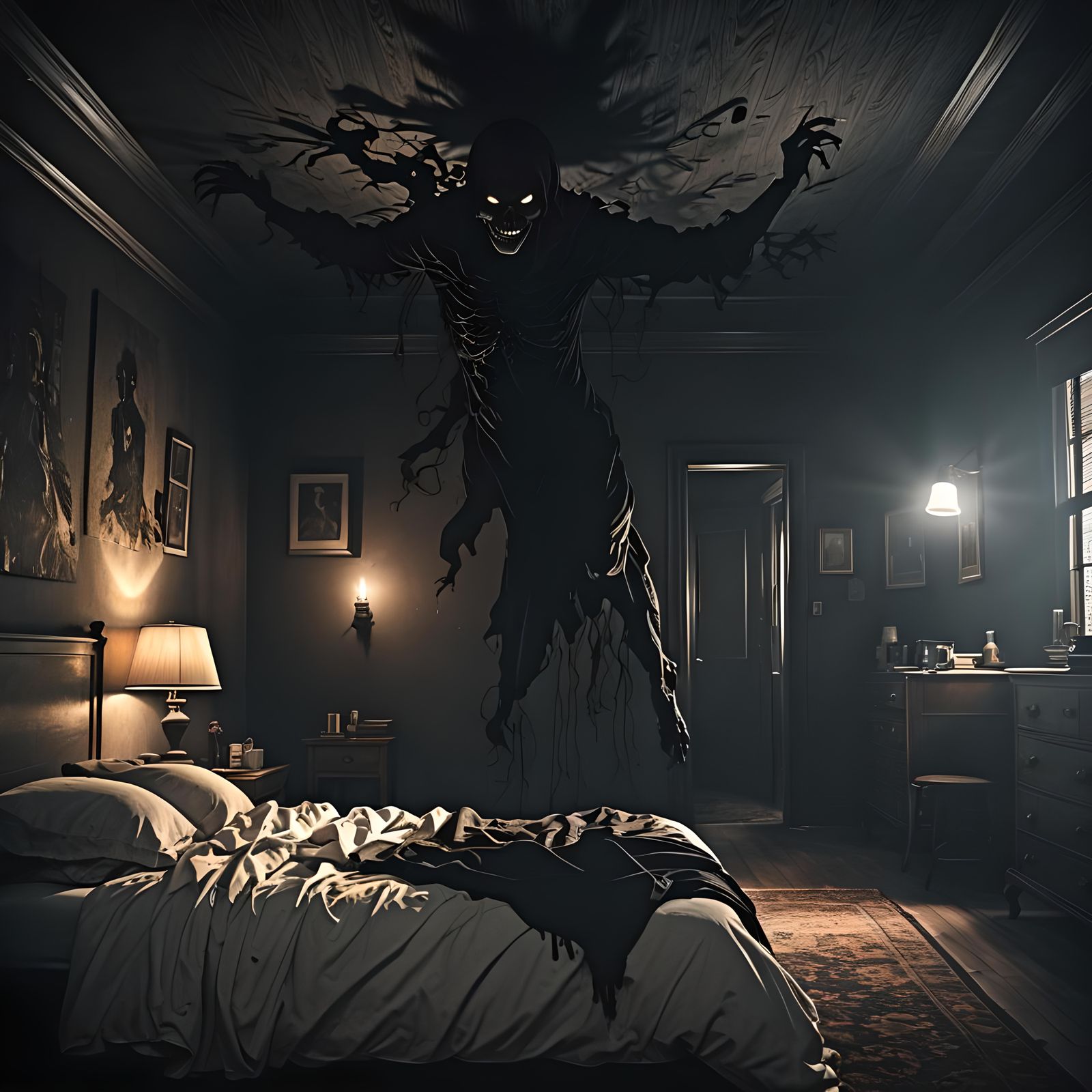 It Wakes At Night  by @Lyvercast