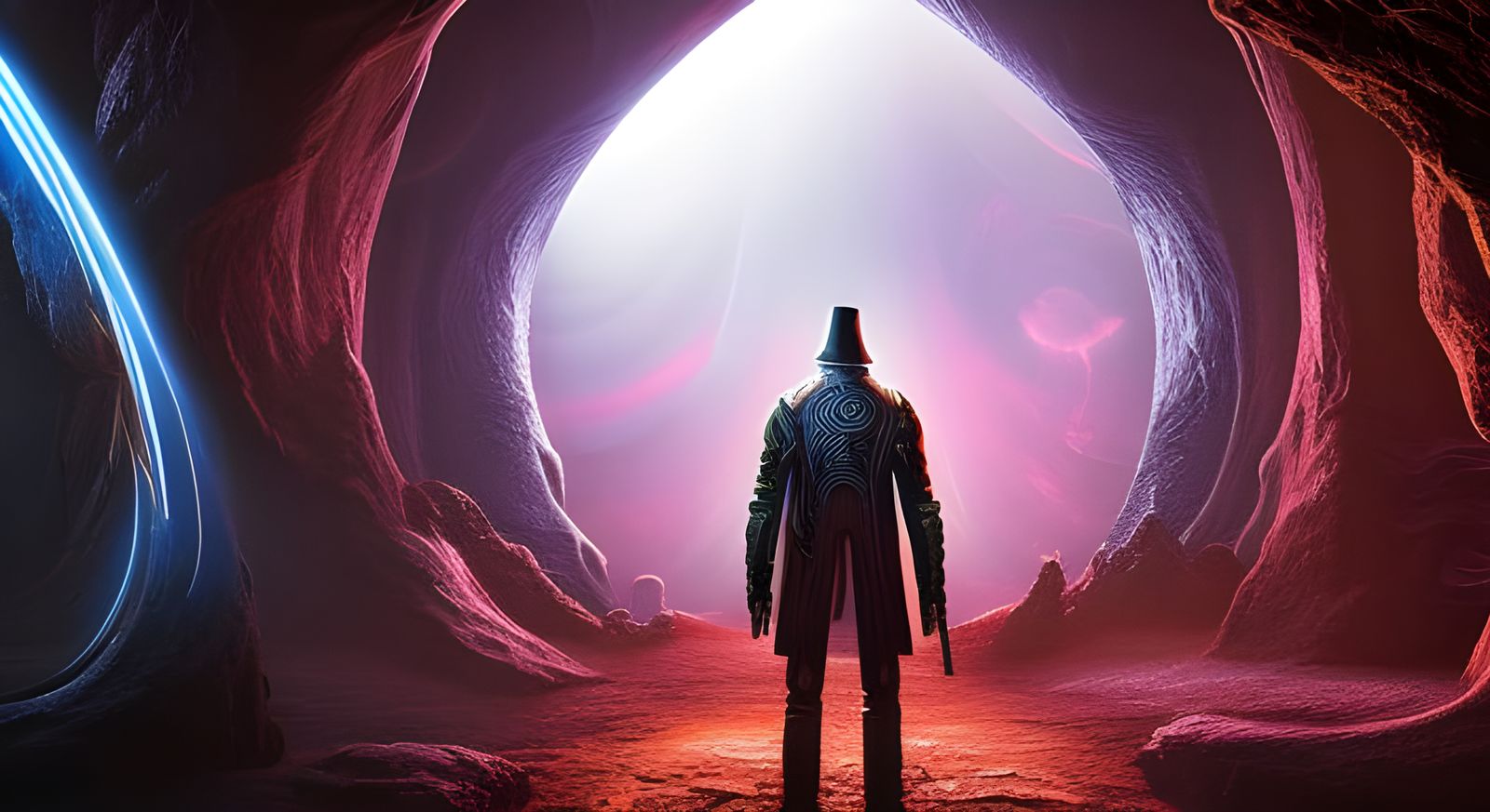 Standing At The Entrance Into A Time Portal (Continued)