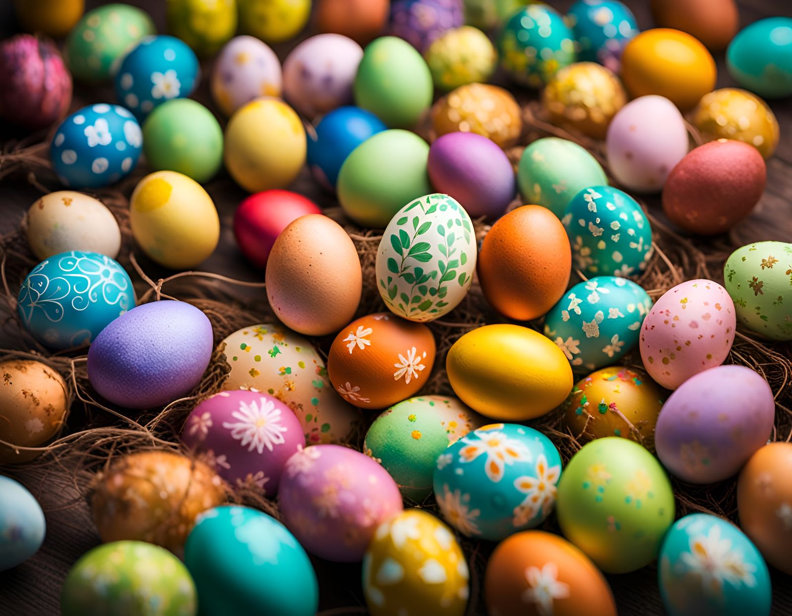 Easter eggs