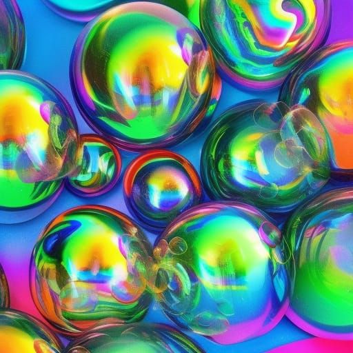 Iridescent Bubbles 2