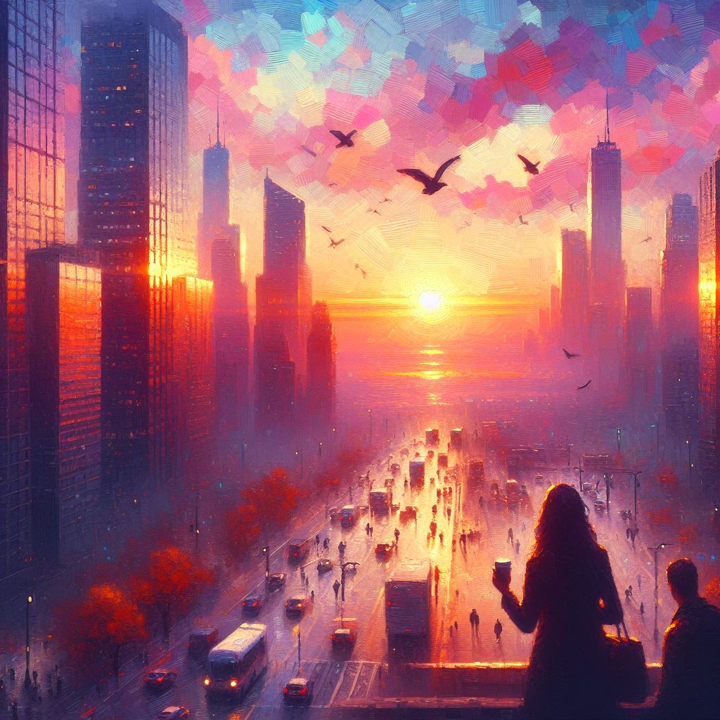 From the series "New York, four seasons: sunrise"