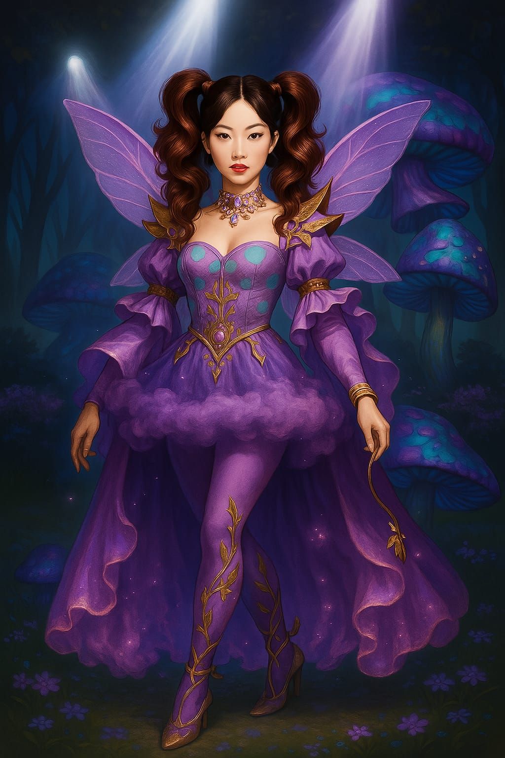the great purple fairy queen