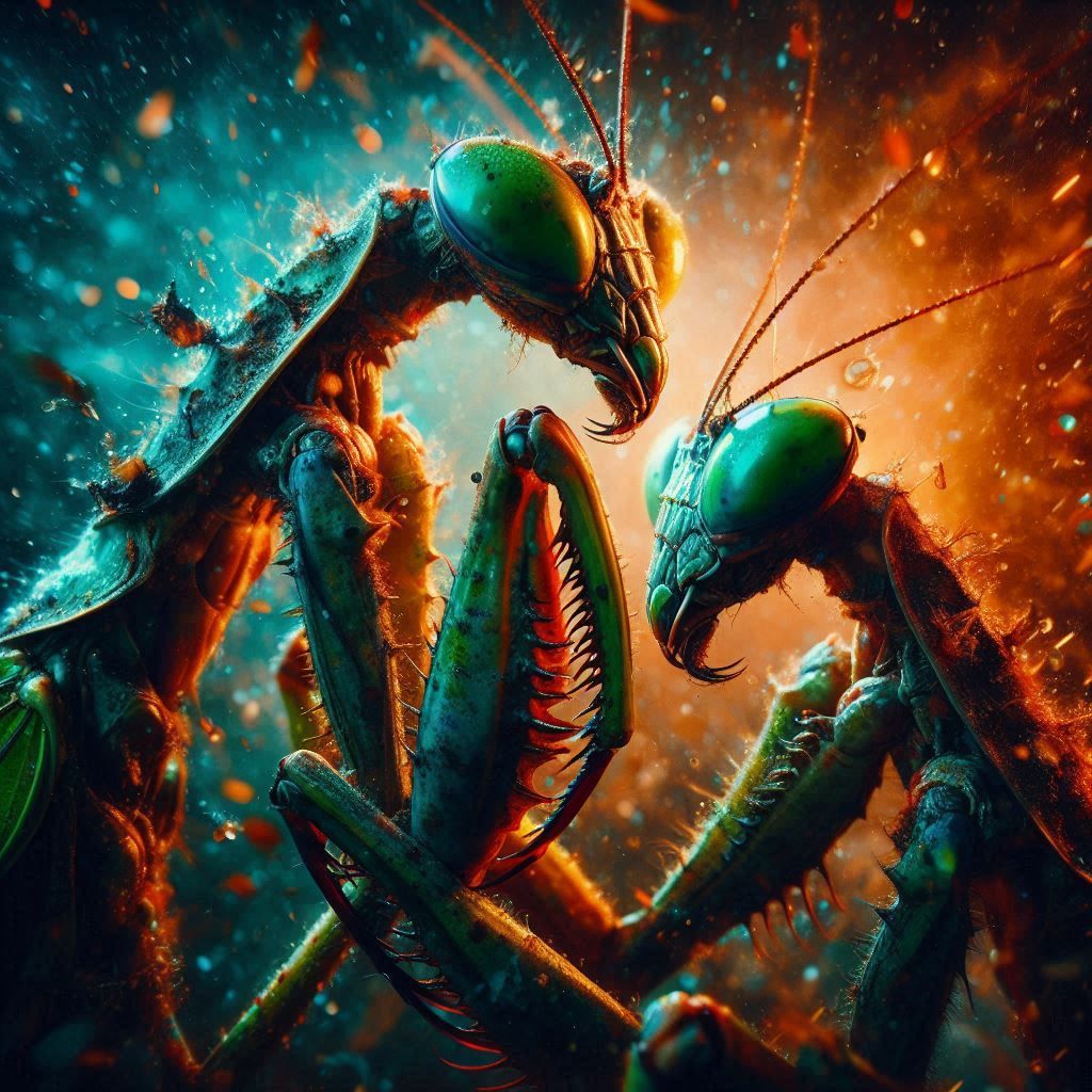 Praying Mantis 2.0 - series