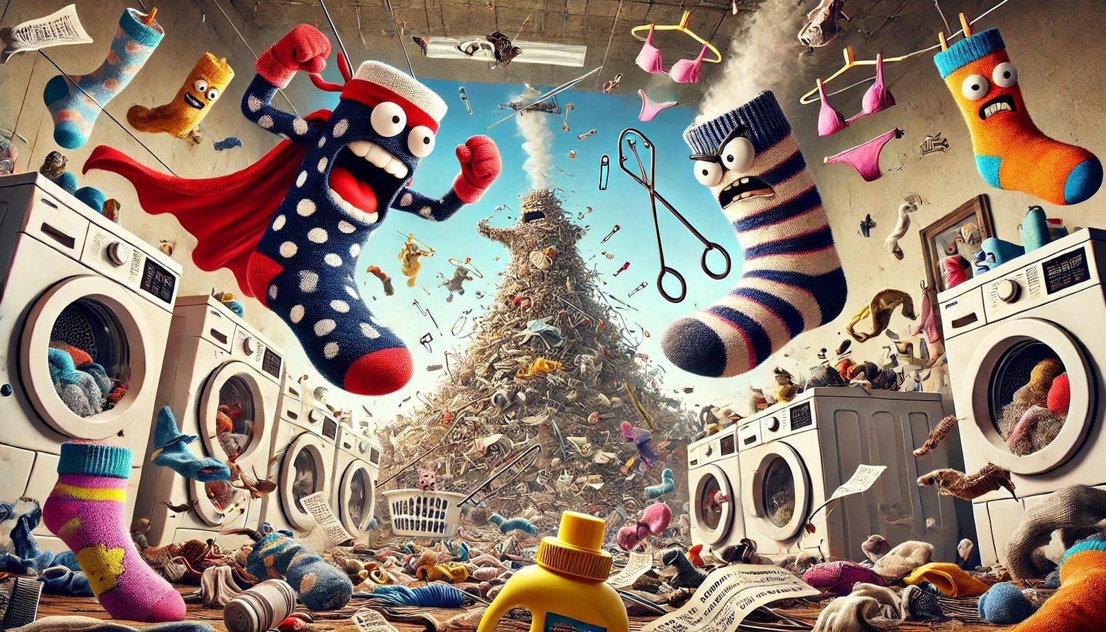 Socks cartoon mayhem #1