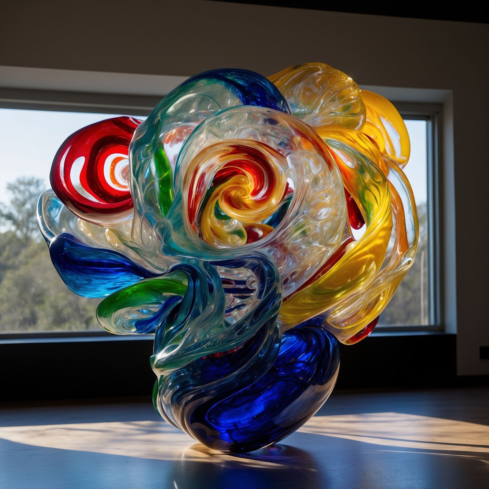 A Symphony of Color in Glass