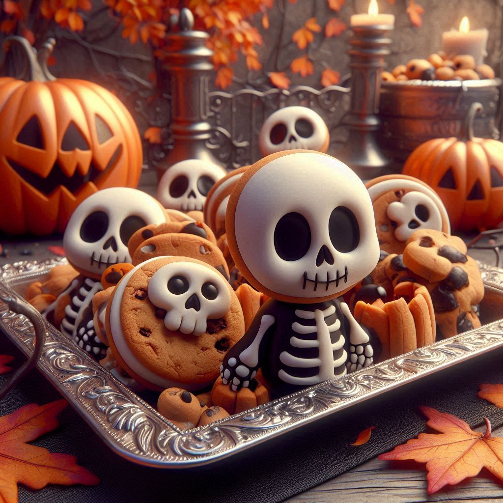 Halloween Treats, skulls