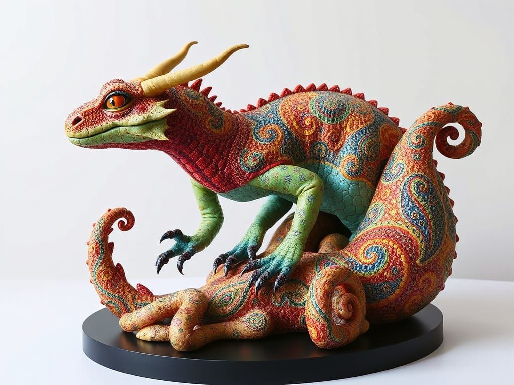 Basilisk Sculpture