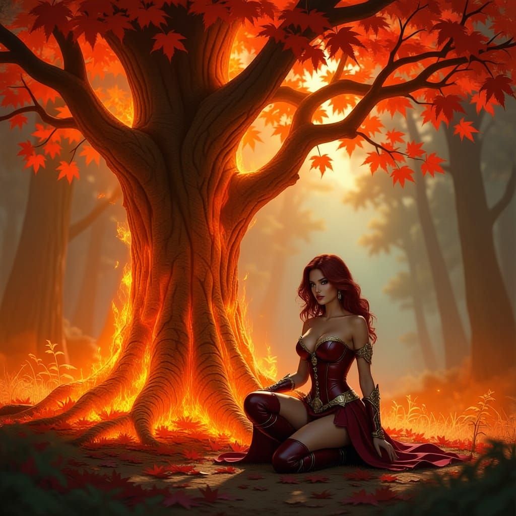  Prayer at the Everburning Tree.