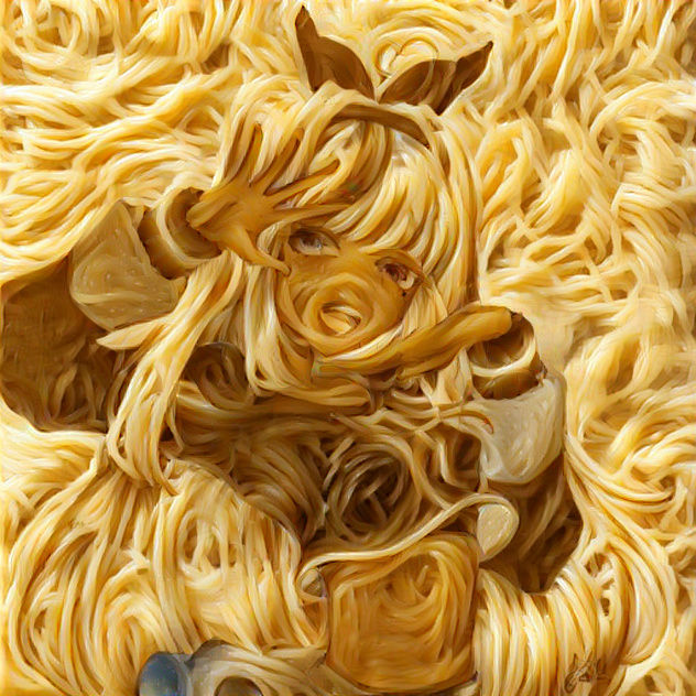 vtuber as spaghetti 