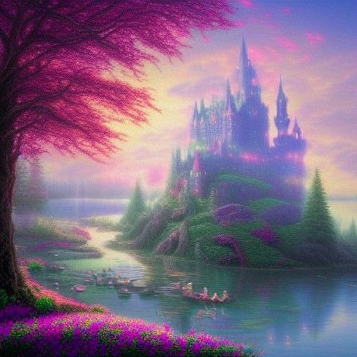 Castle in the Lake
