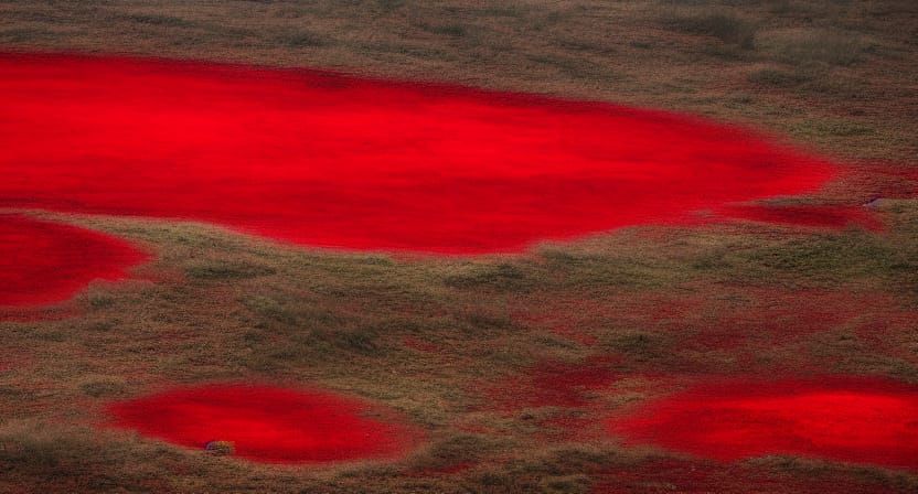 blood landscape