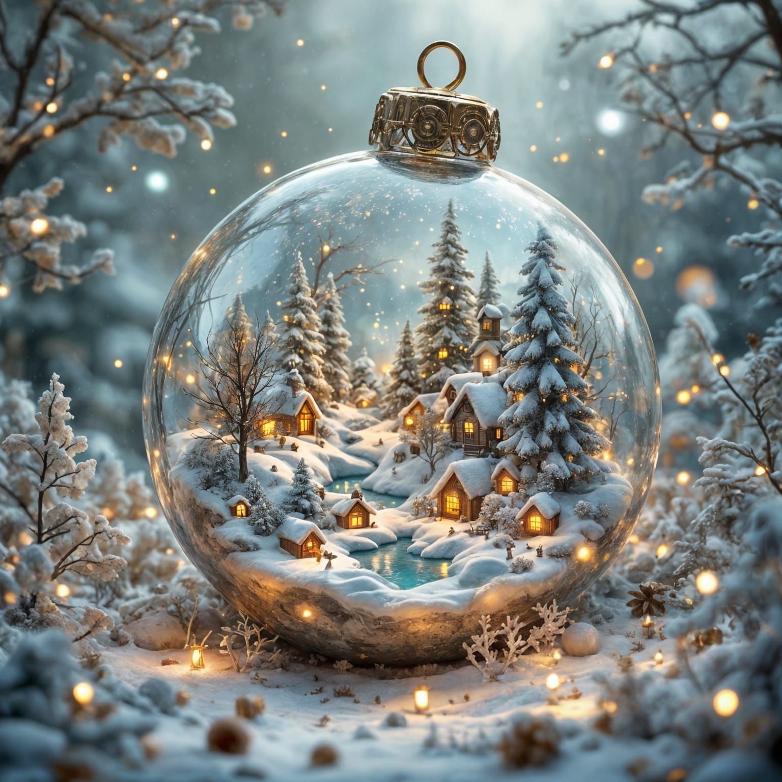 Winter bauble   by @Sarna