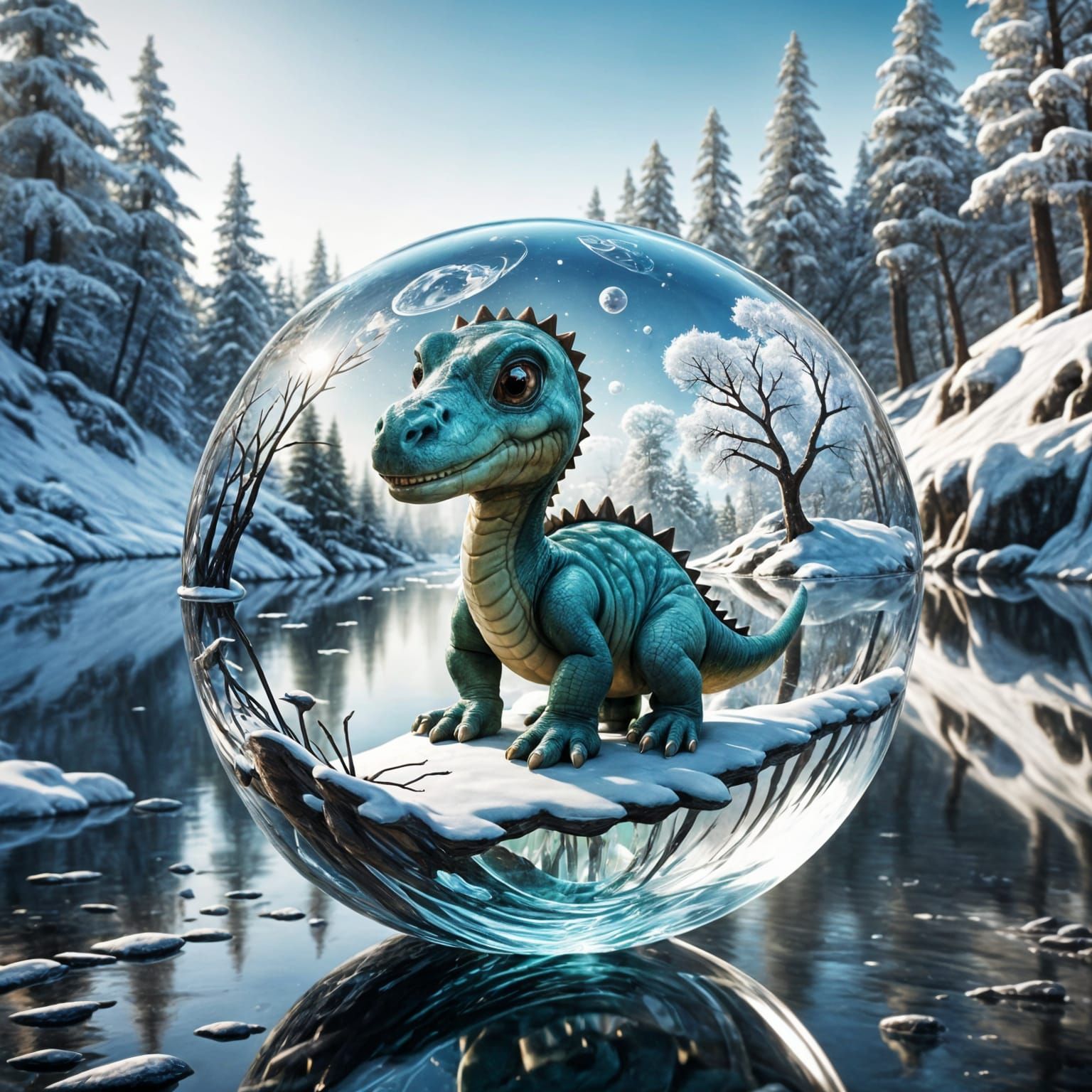 Frozen in Time  by @Sharon B