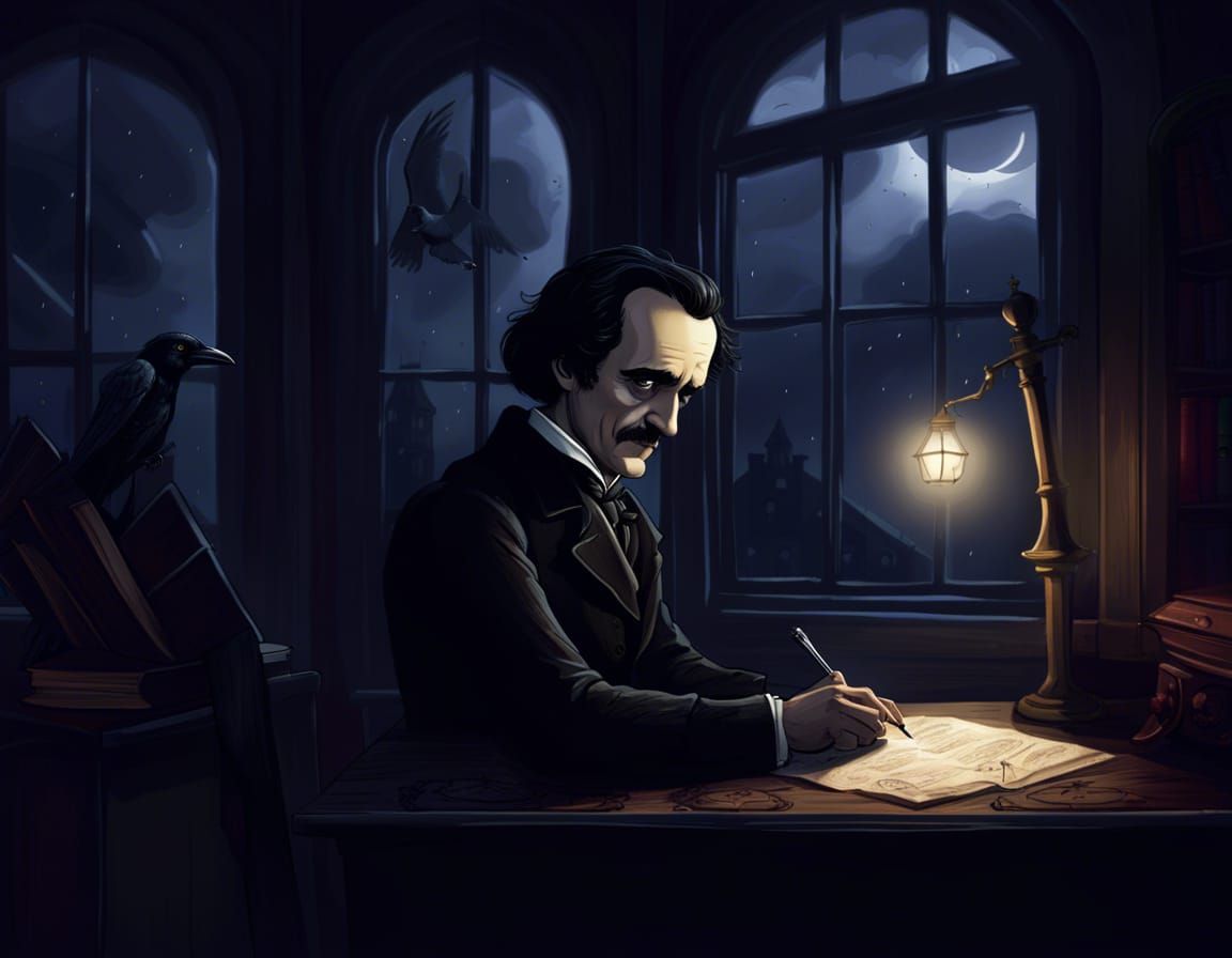 "Whilst the City fall Asleep, I scribe and continue to weep....