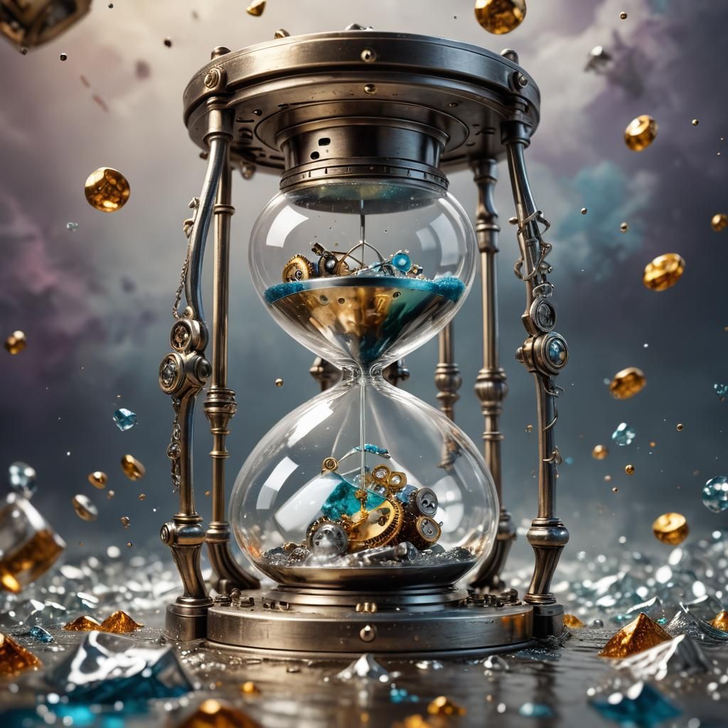 silver steampunk style