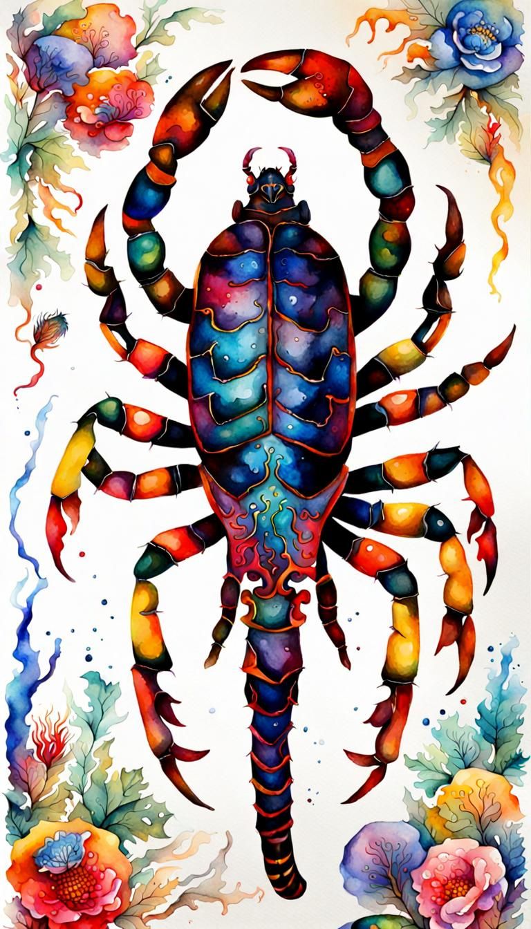 Rainbow Scorpion