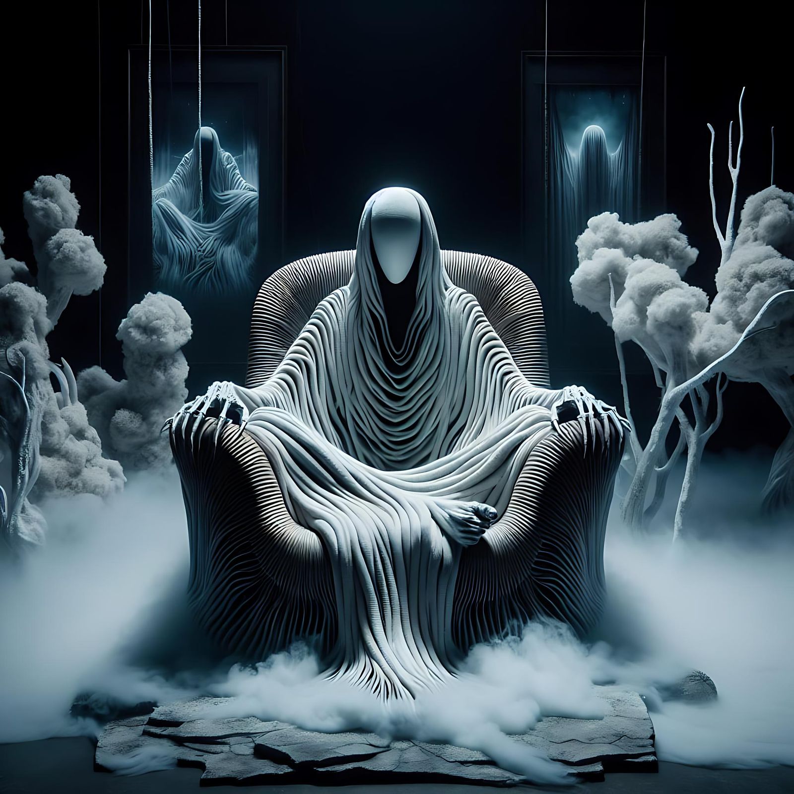 Ghost Chair  by @ing