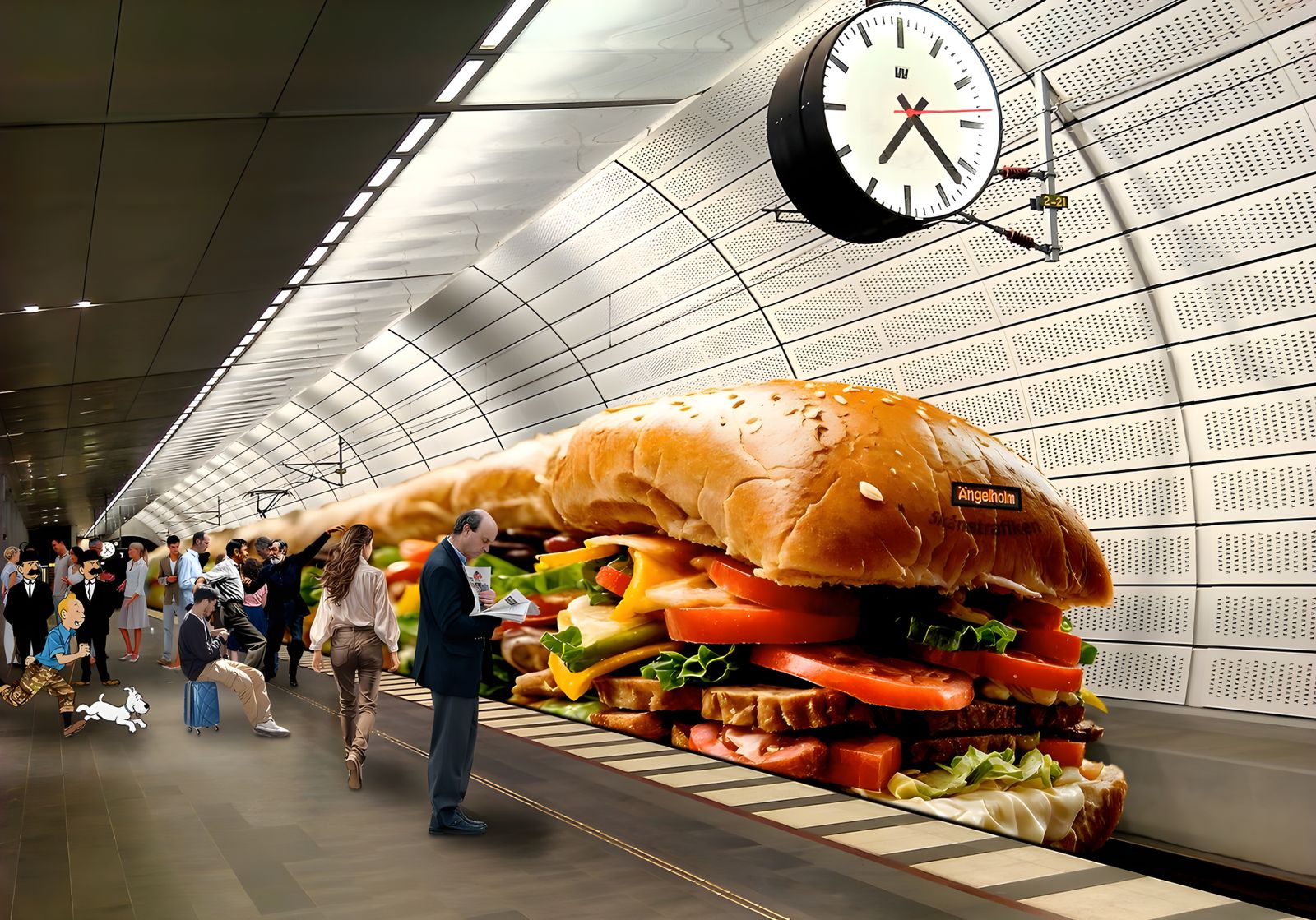 Sandwich train