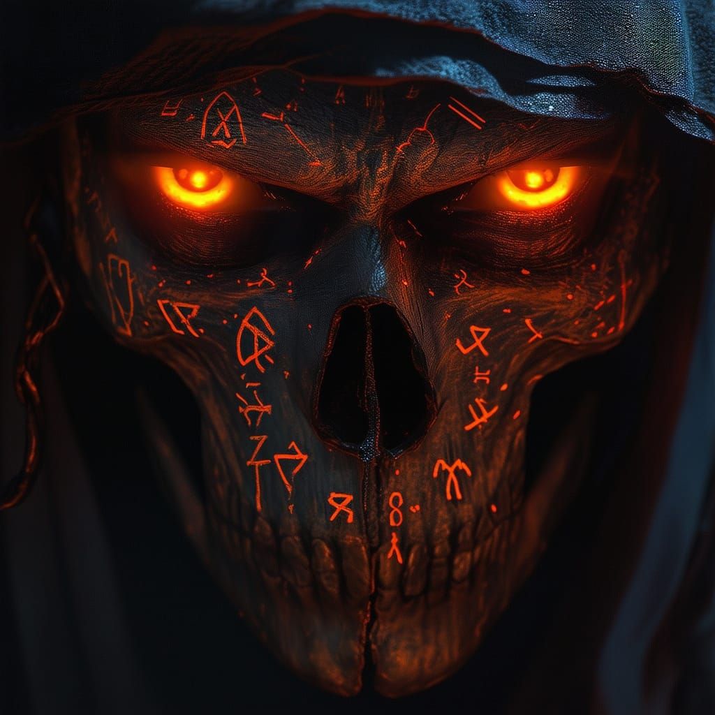 Runic Undead Priest  by @Dmitri