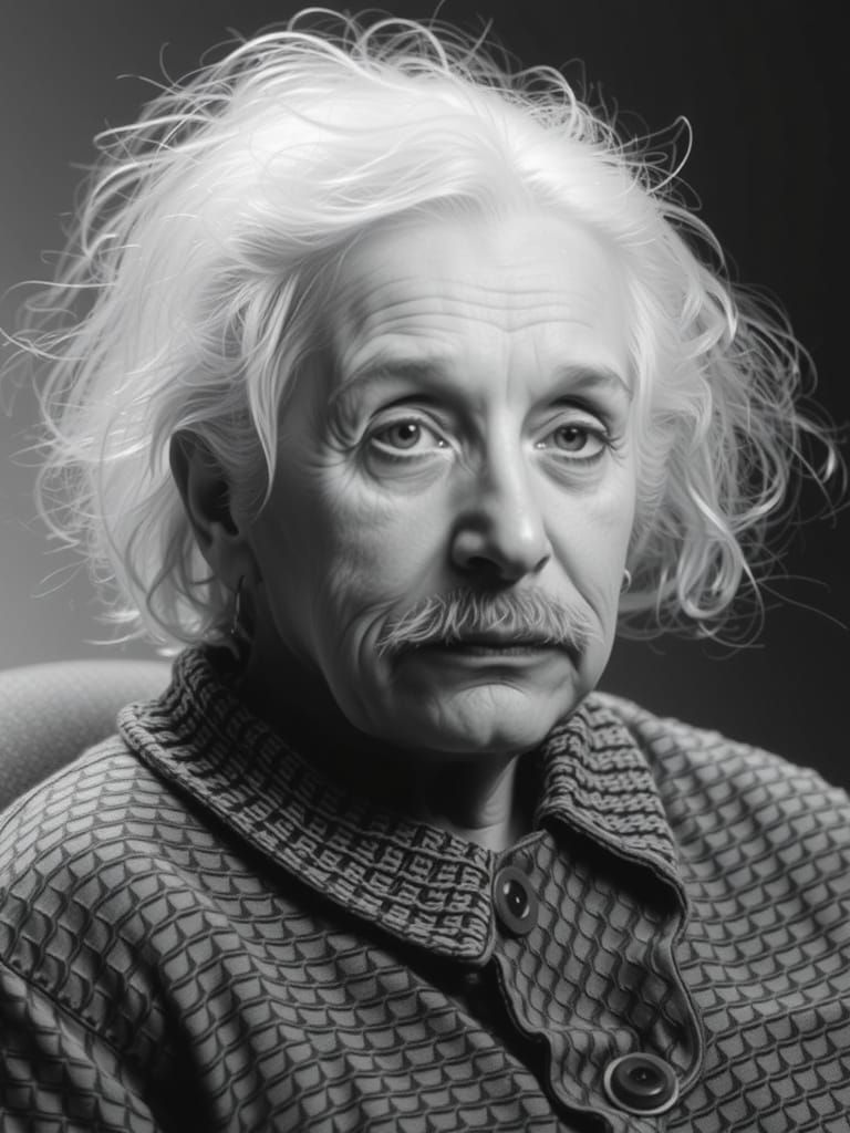 Hyperrealistic Portrait of Thoughtful Young Israeli Woman