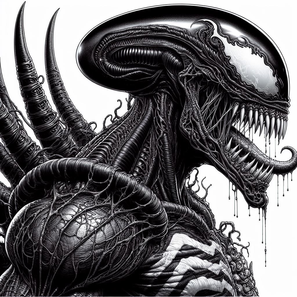 Venom/Alien hybrid series