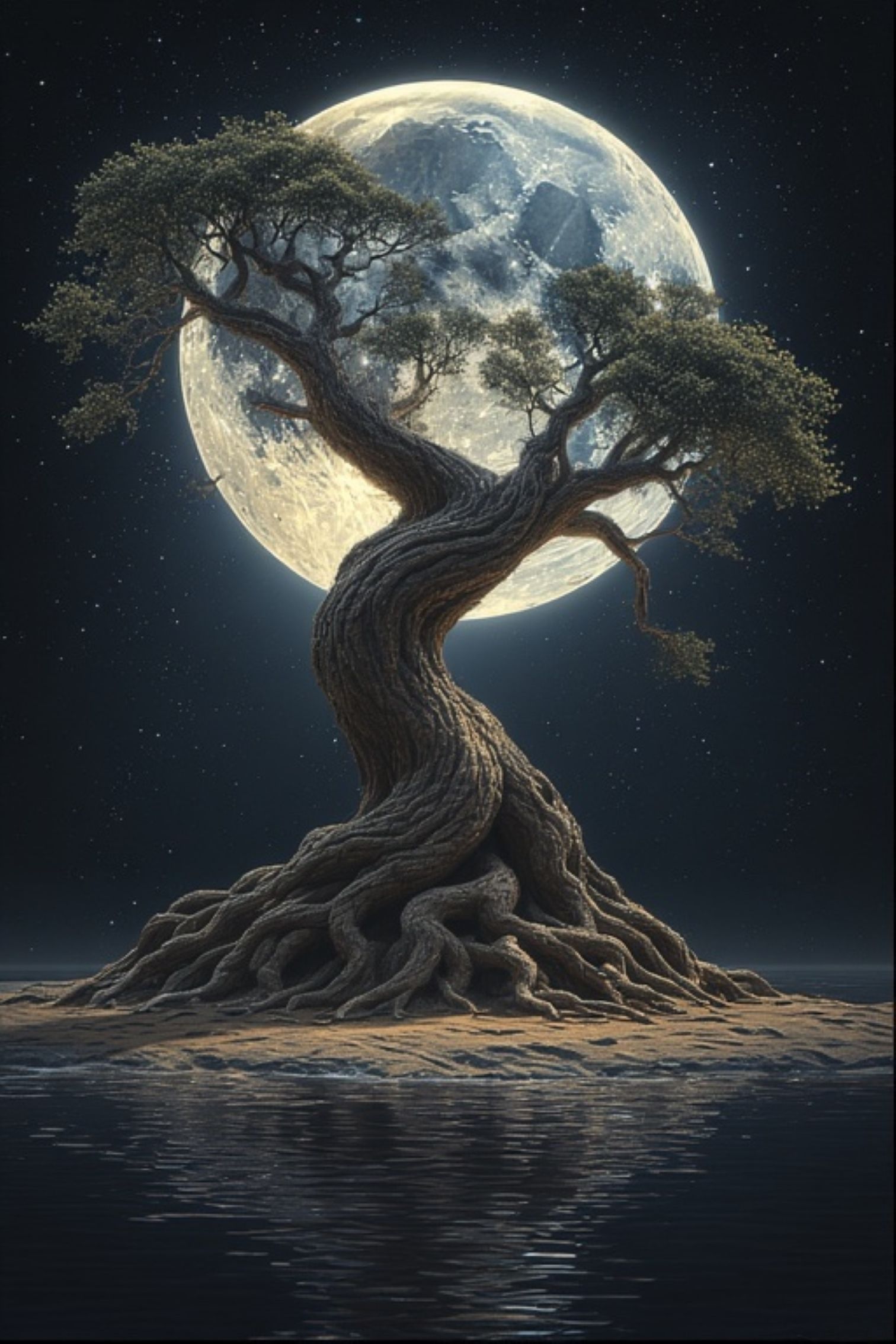 A colossal, ancient tree