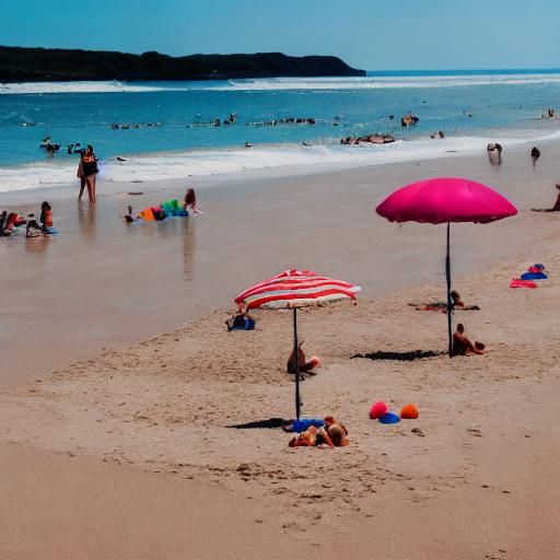 Imagine yourself on a sunny beach, the warm sand between you...