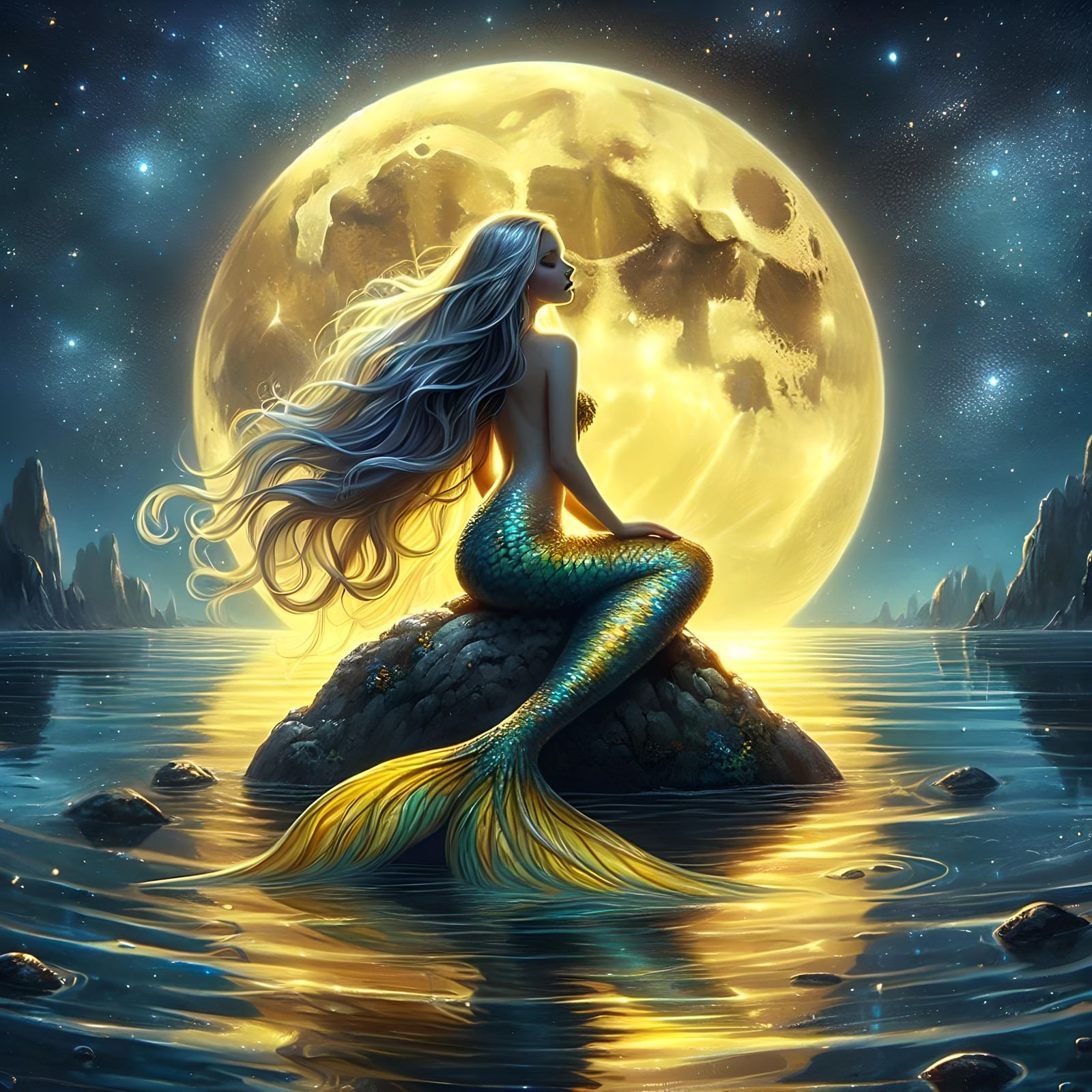 Moonlit Mermaid