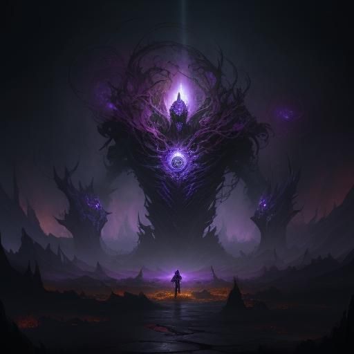 Dark Fantasy Concept Art: Mind Vortex