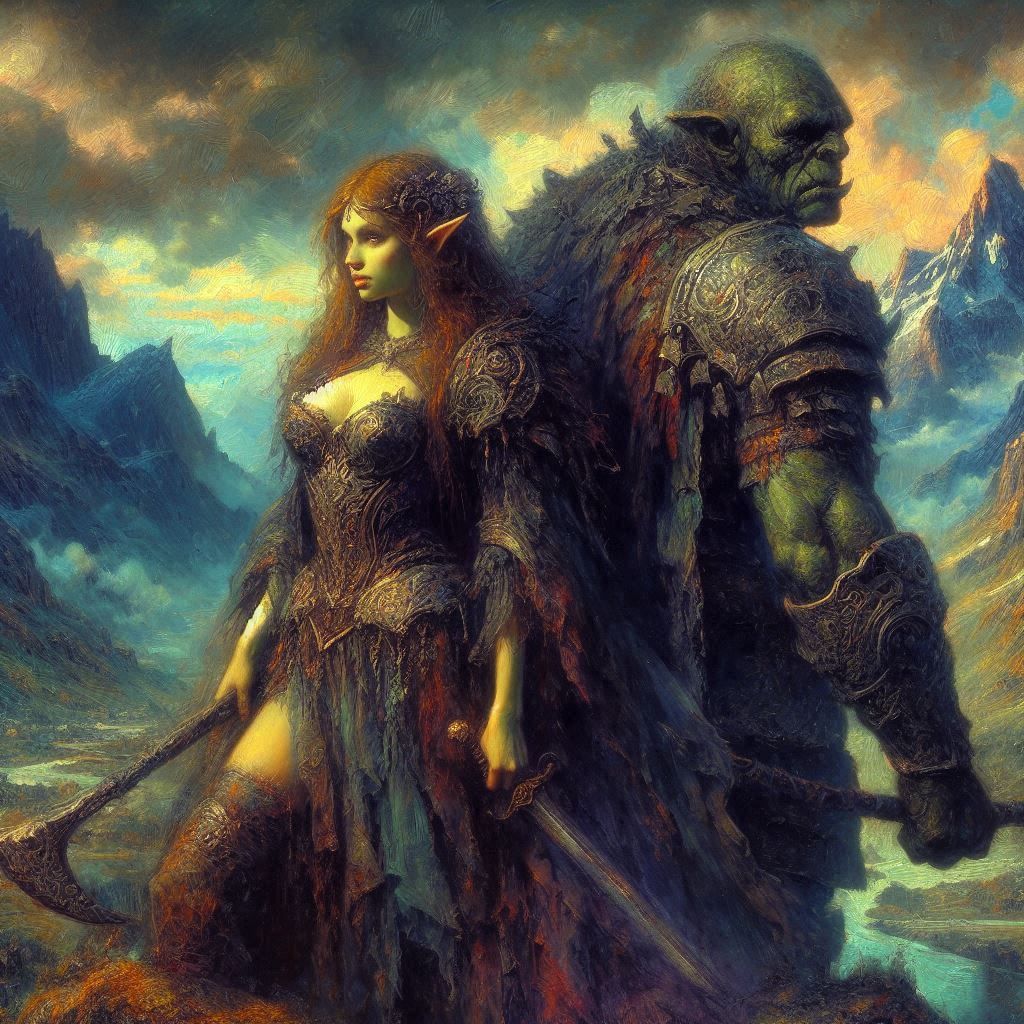 "You take the ten thousand on the left. I'll take the ten thousand on the right.