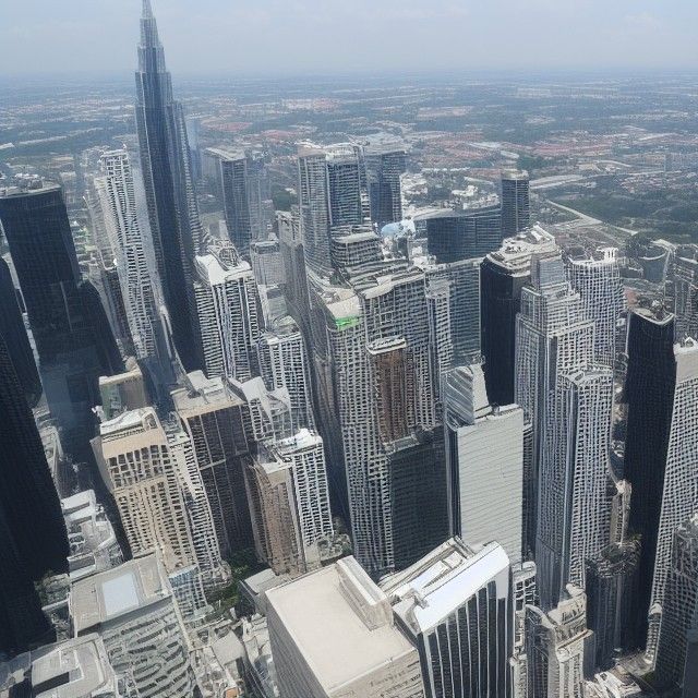 Skyscraper view
