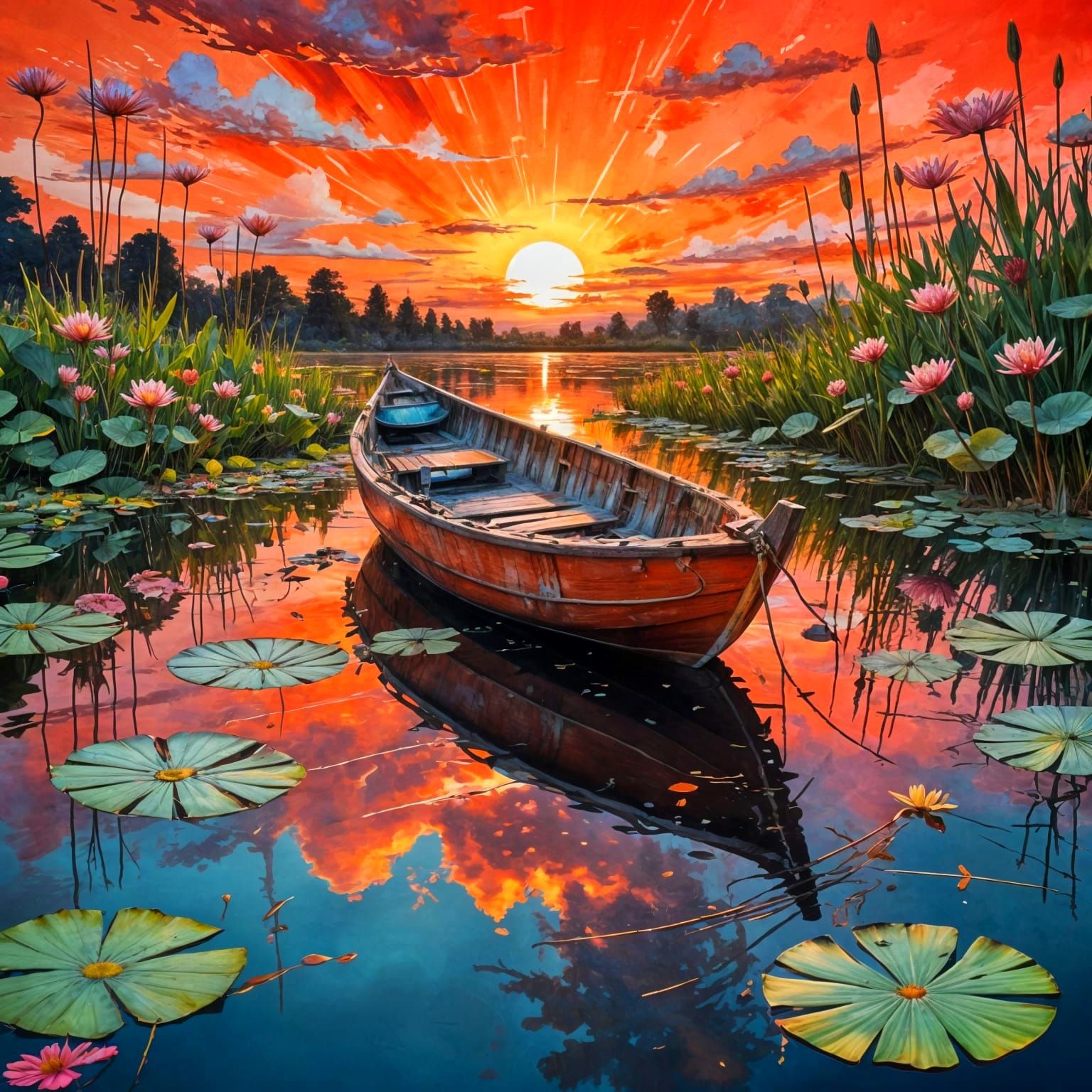 Drifting Into Dusk  by @Ria Hagane