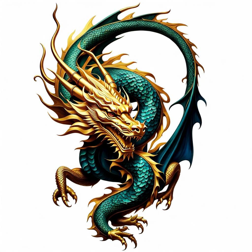 Golden dragon