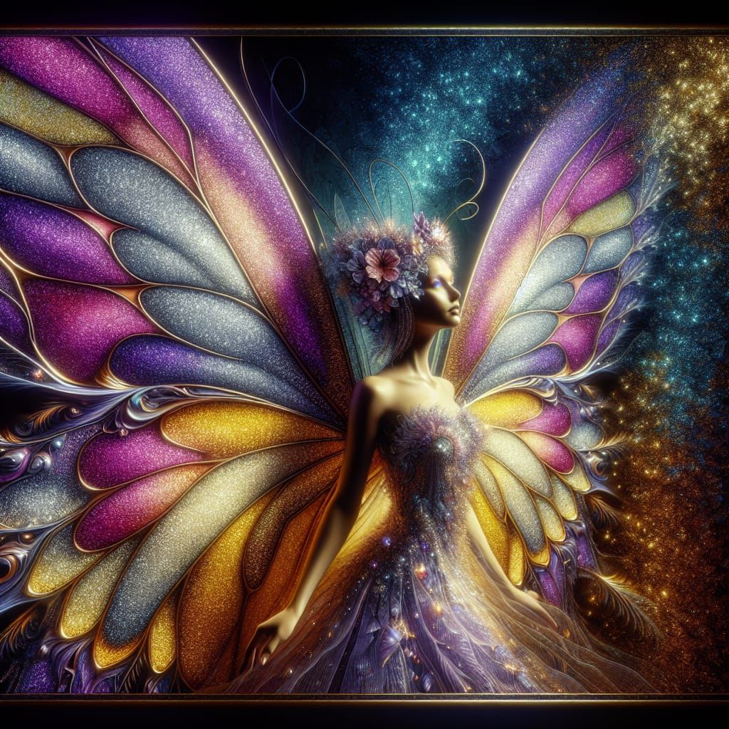 A regal fairy