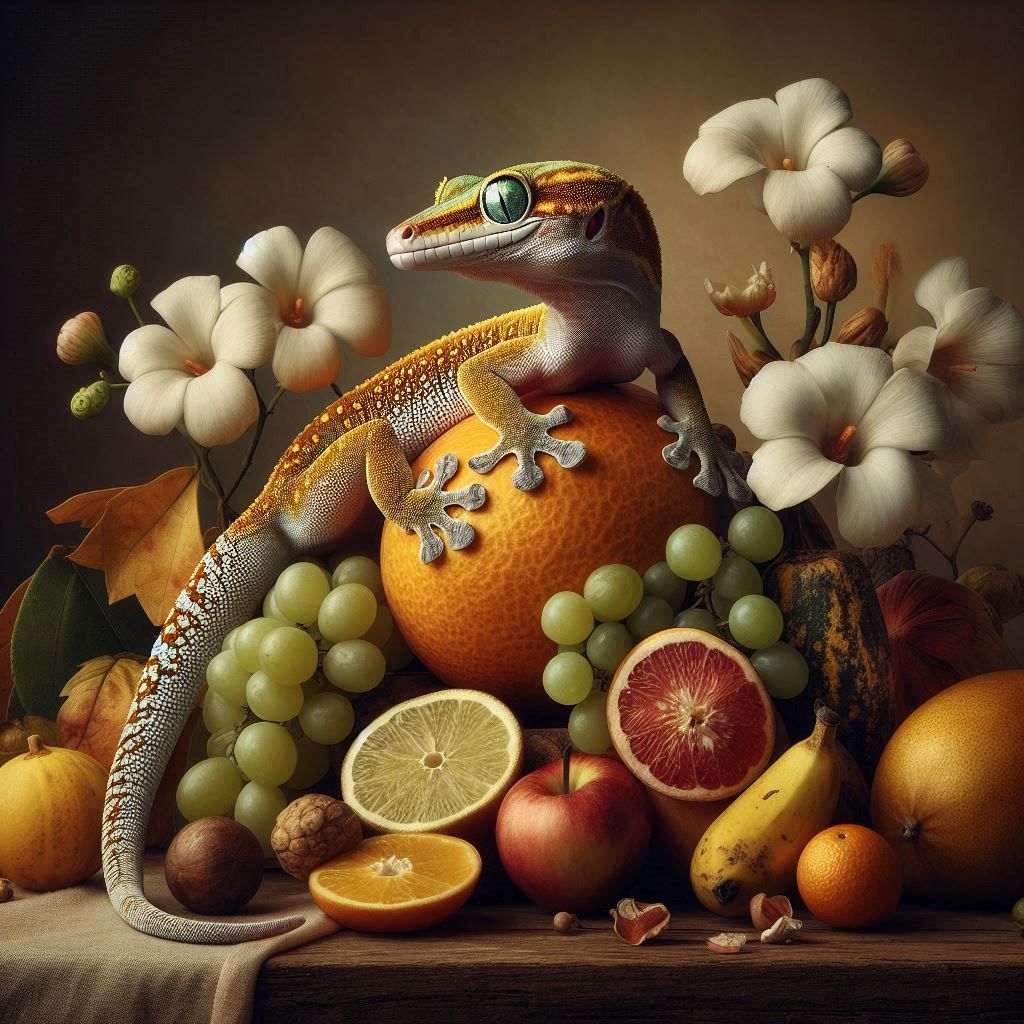 The beauty of a gecko