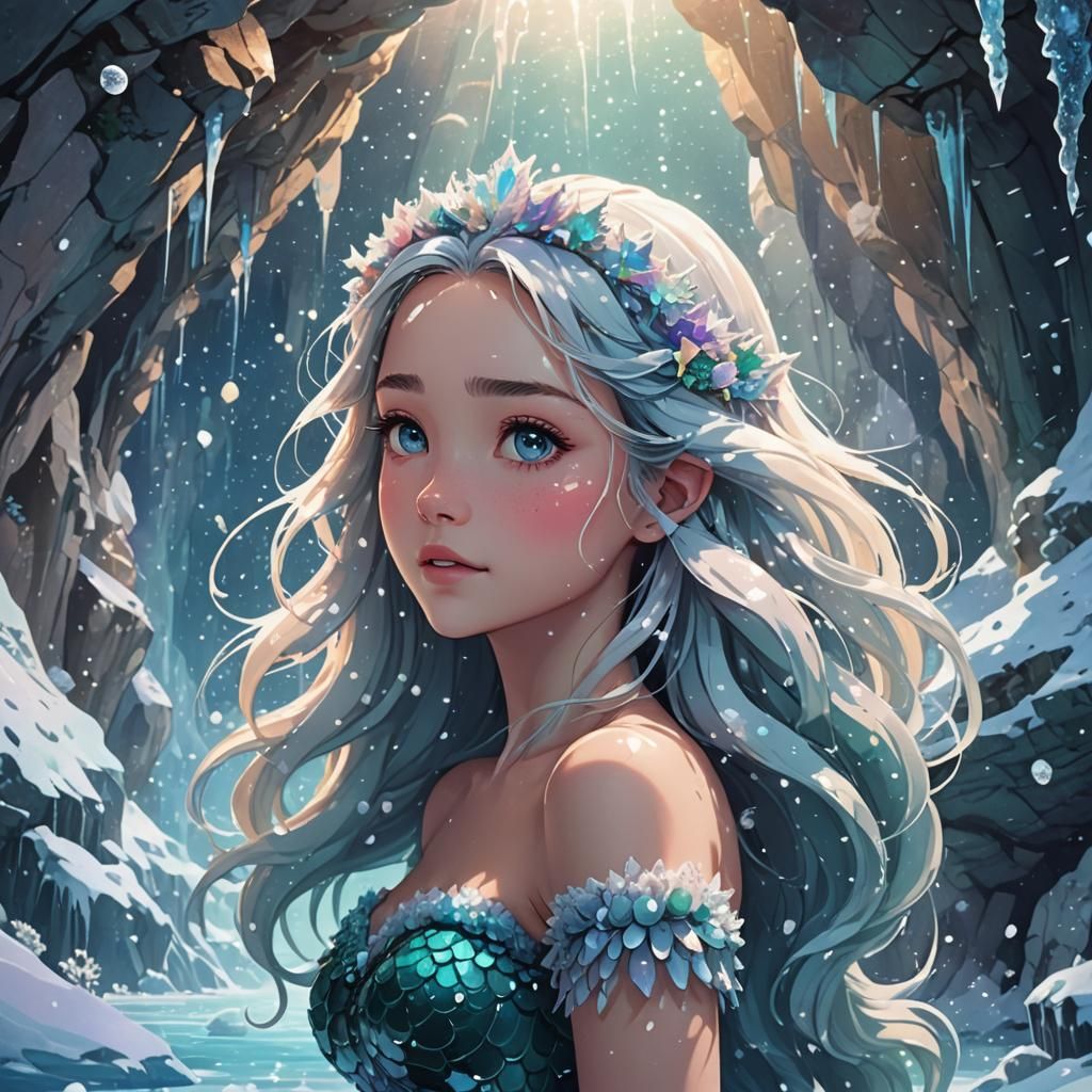 Falling snow