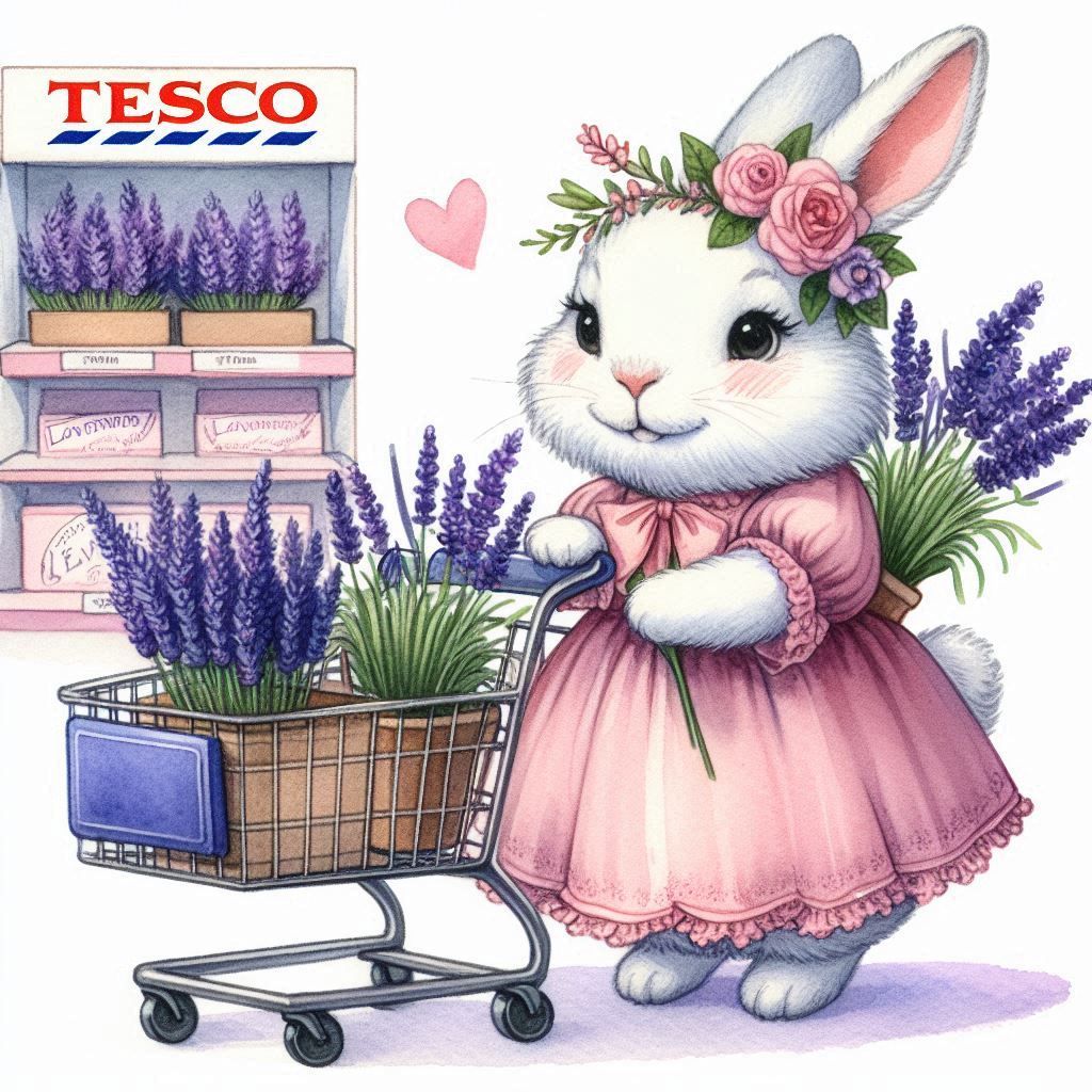 Shopping bunny