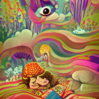 “Oh, I’ve had such a curious dream!” storybook illustration ...