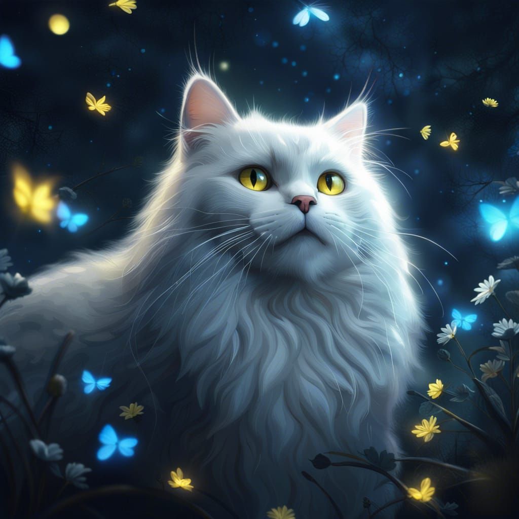 Frozen scientific cat - AI Generated Artwork - NightCafe Creator