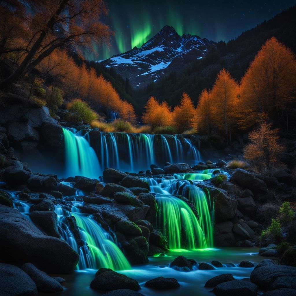 Night lights  by @Sharoja