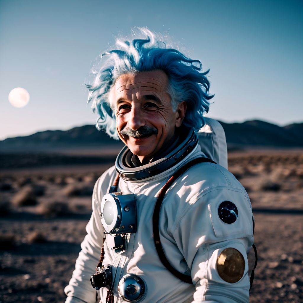 Alby's somewhere in space