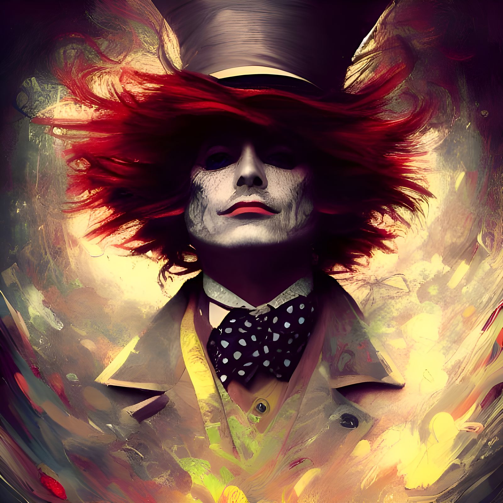 The Mad Hatter AI Generated Artwork NightCafe Creator the-mad-hatter-ai-generated-artwork-nightcafe-creator